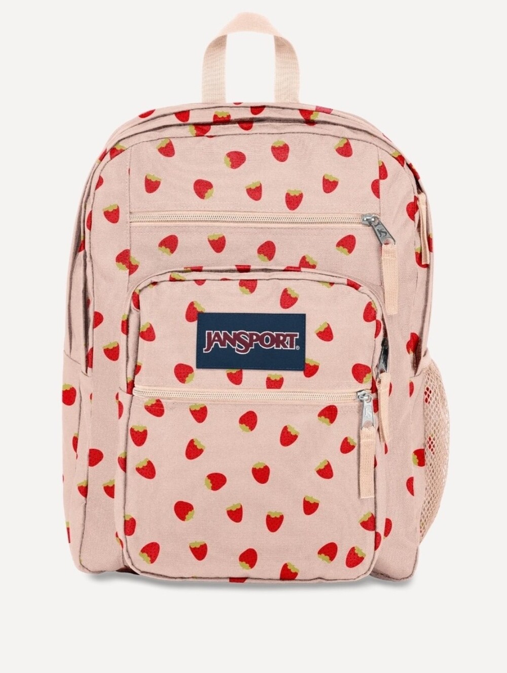 AA1& B. Jansport Pink Strawberry Print Kids Backpack